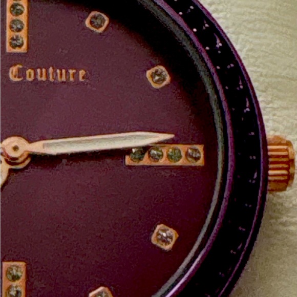 New Juicy Couture Purple Metallic Women’s Watch - Picture 6 of 7